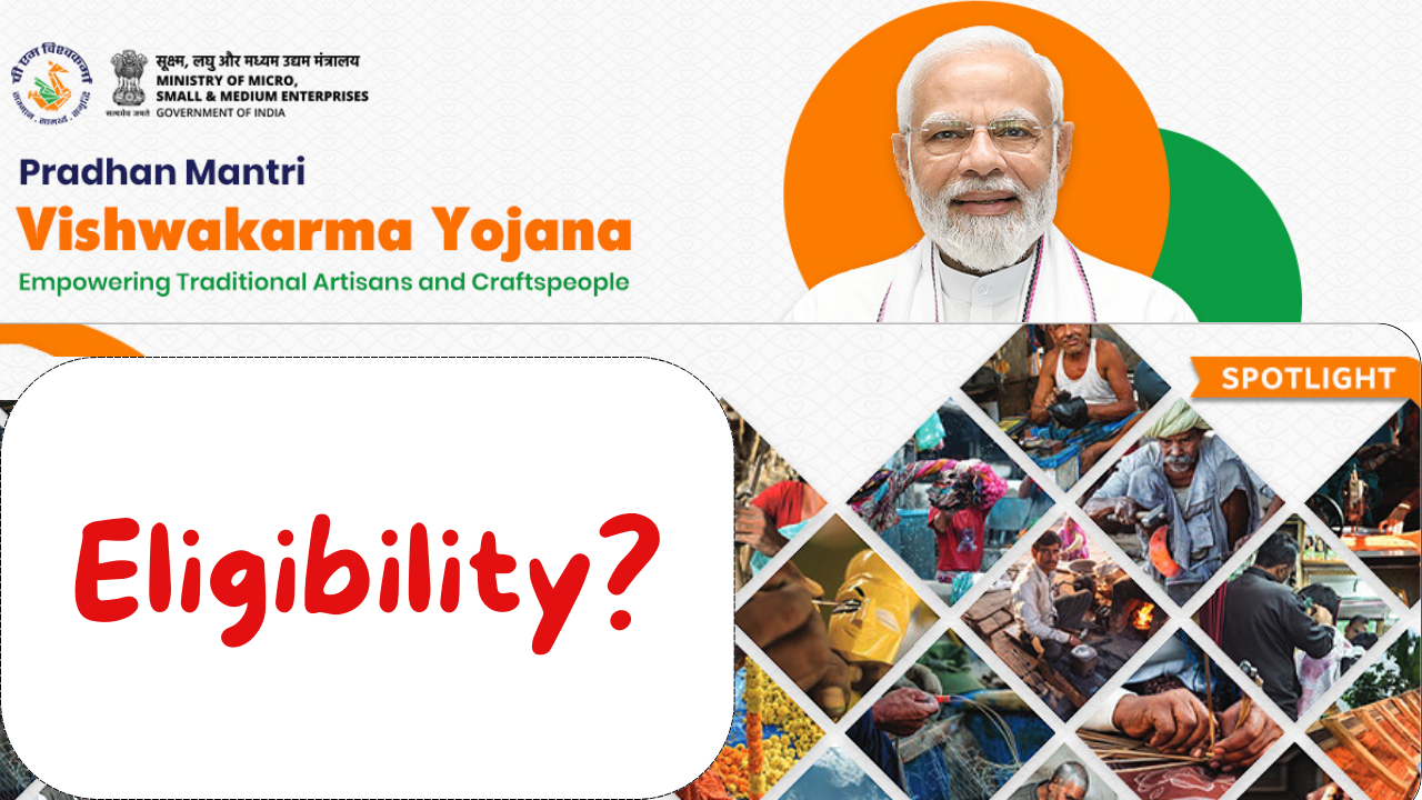 Eligibility for pm vishwakarma